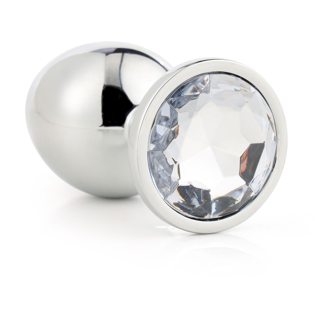 Plug Anal Dream Toys Gleaming Love Silberfarben